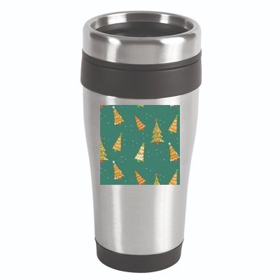 Christmas Trees Pattern 16oz Travel Tumbler