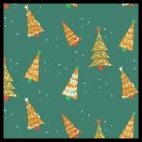 Christmas Trees Pattern Mousepad