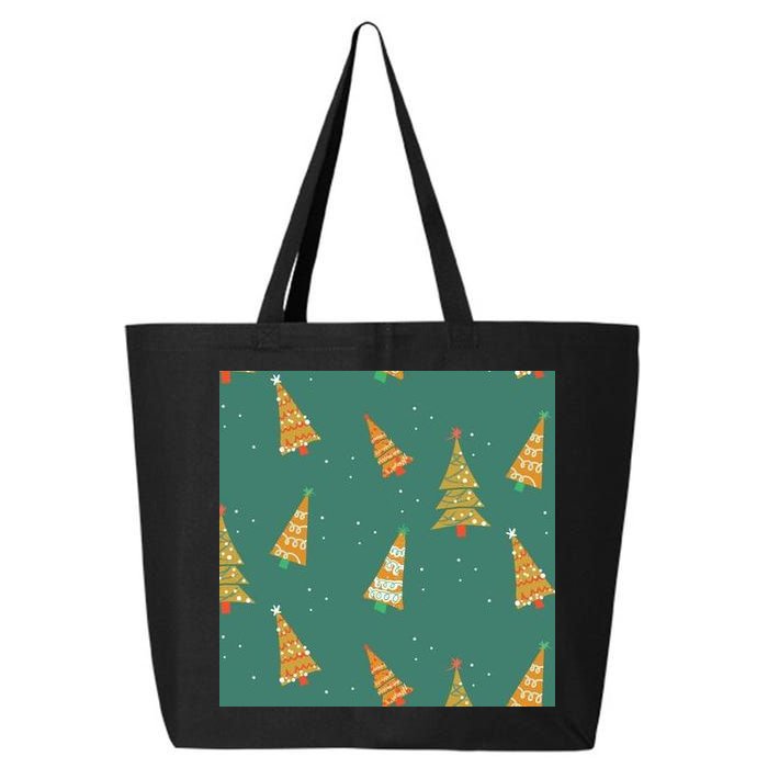 Christmas Trees Pattern 25L Jumbo Tote