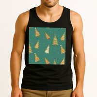Christmas Trees Pattern Tank Top