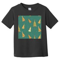 Christmas Trees Pattern Toddler T-Shirt
