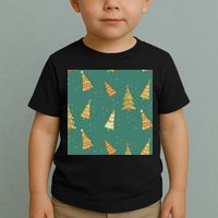 Christmas Trees Pattern Toddler T-Shirt