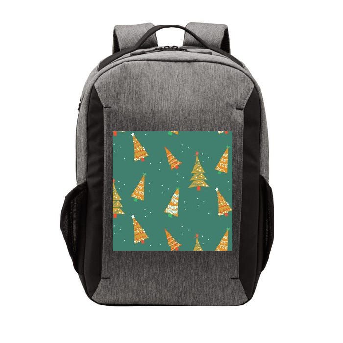 Christmas Trees Pattern Vector Backpack