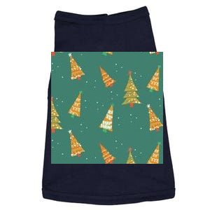 Christmas Trees Pattern Doggie Tank