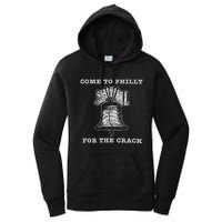 Come To P.H.I.L.L.Y For The Crack Liberty Bell Women's Pullover Hoodie