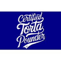 Certified Torta Pounder Funny Torta Pounder On Back Bumper Sticker