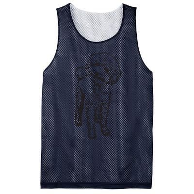 Cute Toy Poodle Smile Dog Lover Gift Black Mesh Reversible Basketball Jersey Tank