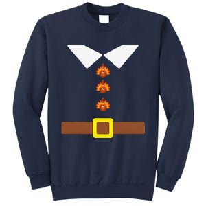 Cute Thanksgiving Pilgrim Costume Turkey Day Funny Sweatshirt