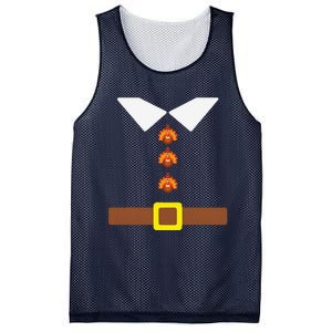 Cute Thanksgiving Pilgrim Costume Turkey Day Funny Mesh Reversible Basketball Jersey Tank