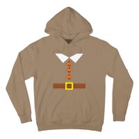 Cute Thanksgiving Pilgrim Costume Turkey Day Funny Hoodie