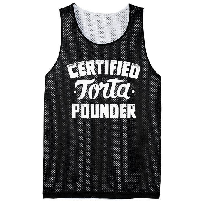 Certified Torta Pounder Mesh Reversible Basketball Jersey Tank