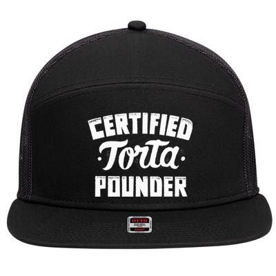 Certified Torta Pounder 7 Panel Mesh Trucker Snapback Hat