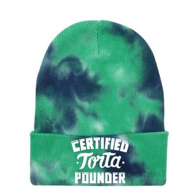 Certified Torta Pounder Tie Dye 12in Knit Beanie