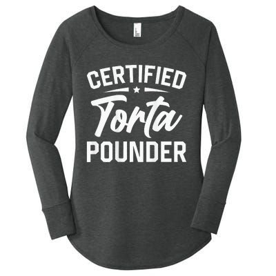 Certified Torta Pounder Women's Perfect Tri Tunic Long Sleeve Shirt