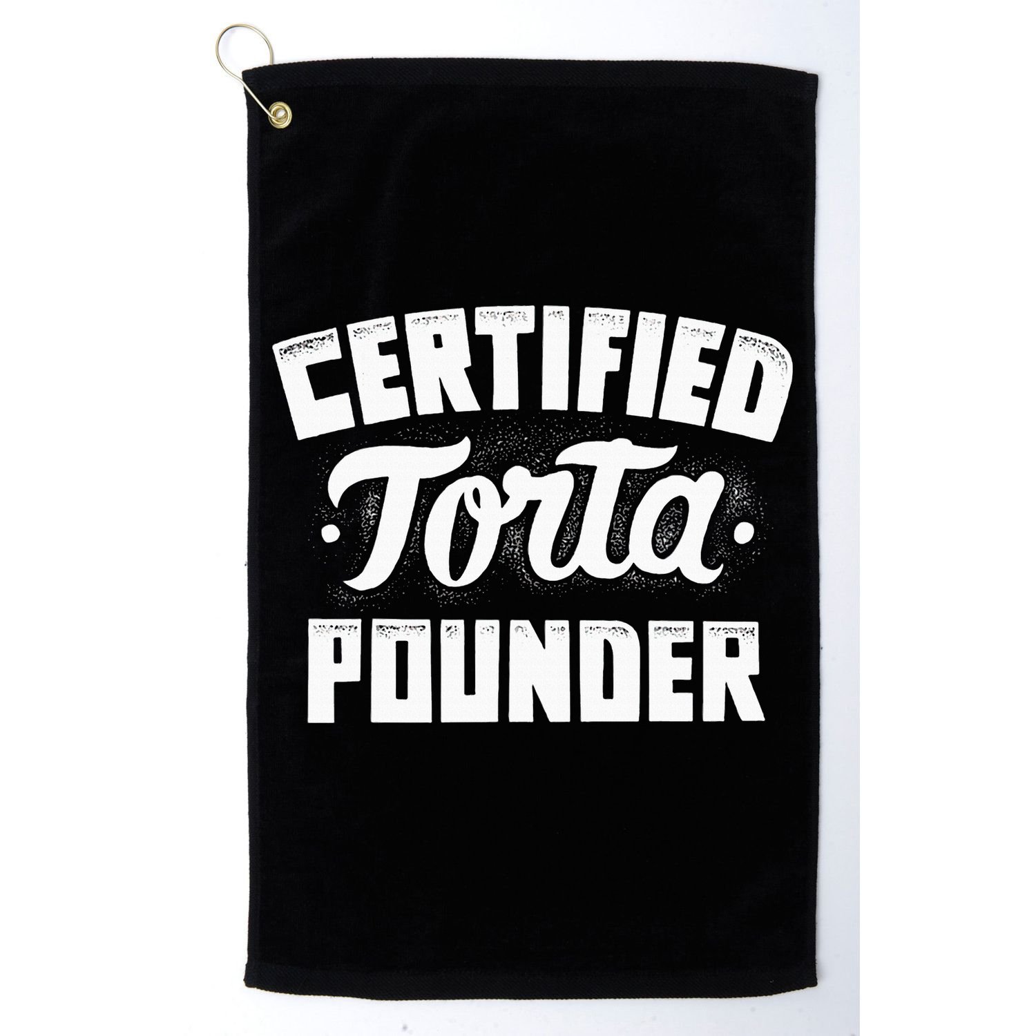 Certified Torta Pounder Golf Towel