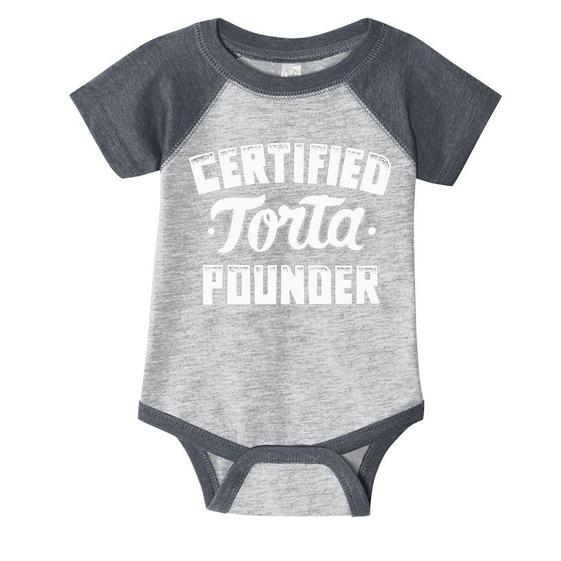 Certified Torta Pounder Infant Baby Jersey Bodysuit