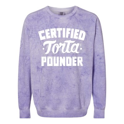 Certified Torta Pounder Colorblast Crewneck Sweatshirt