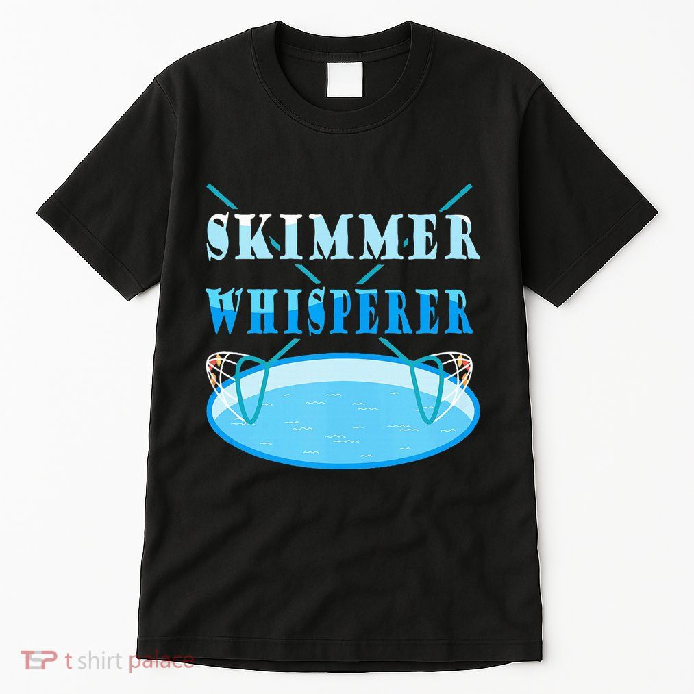Cleaning The Pool Skimmer Whisperer Pool Guy Tall T-Shirt