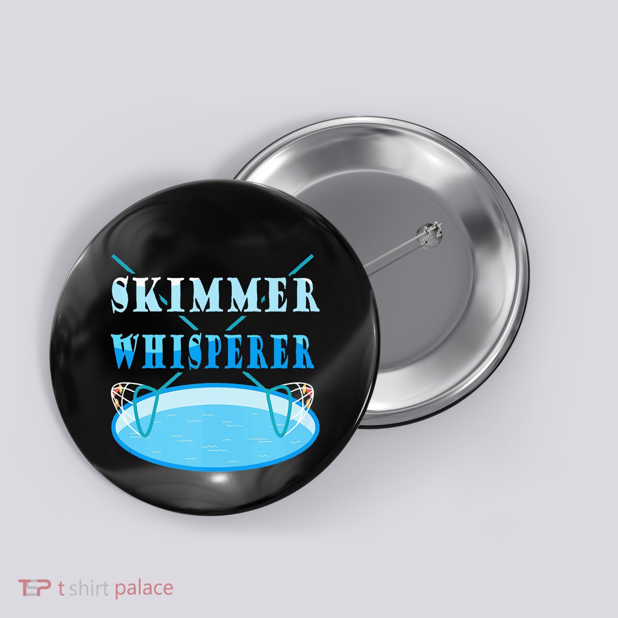 Cleaning The Pool Skimmer Whisperer Pool Guy Button