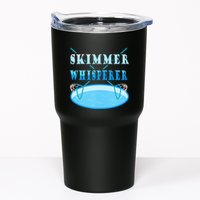 Cleaning The Pool Skimmer Whisperer Pool Guy Tumbler