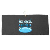 Cleaning The Pool Skimmer Whisperer Pool Guy Large Microfiber Waffle Golf Towel