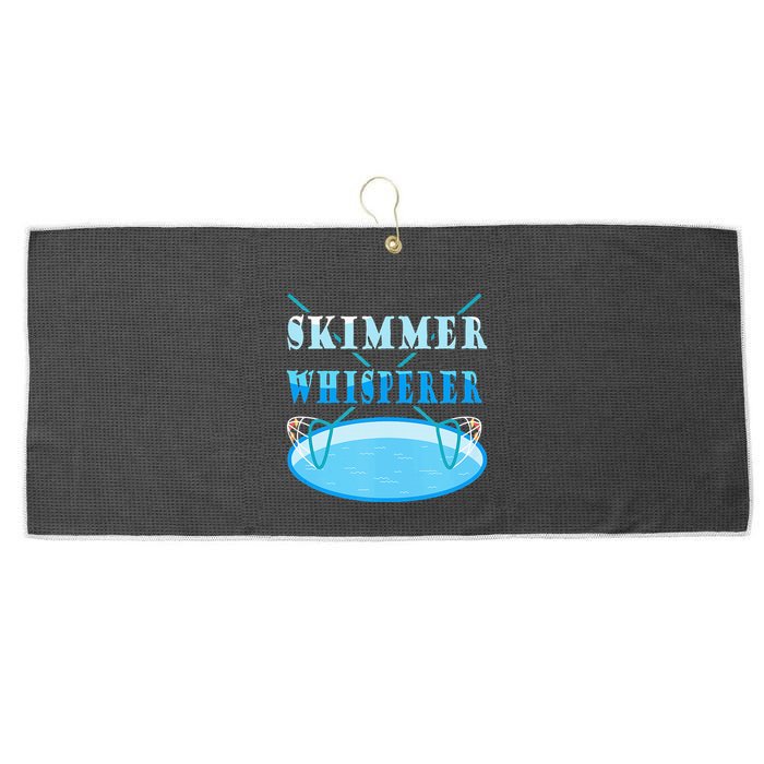 Cleaning The Pool Skimmer Whisperer Pool Guy Large Microfiber Waffle Golf Towel