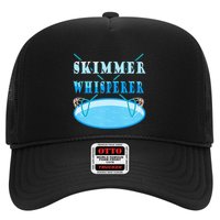 Cleaning The Pool Skimmer Whisperer Pool Guy Trucker Hat