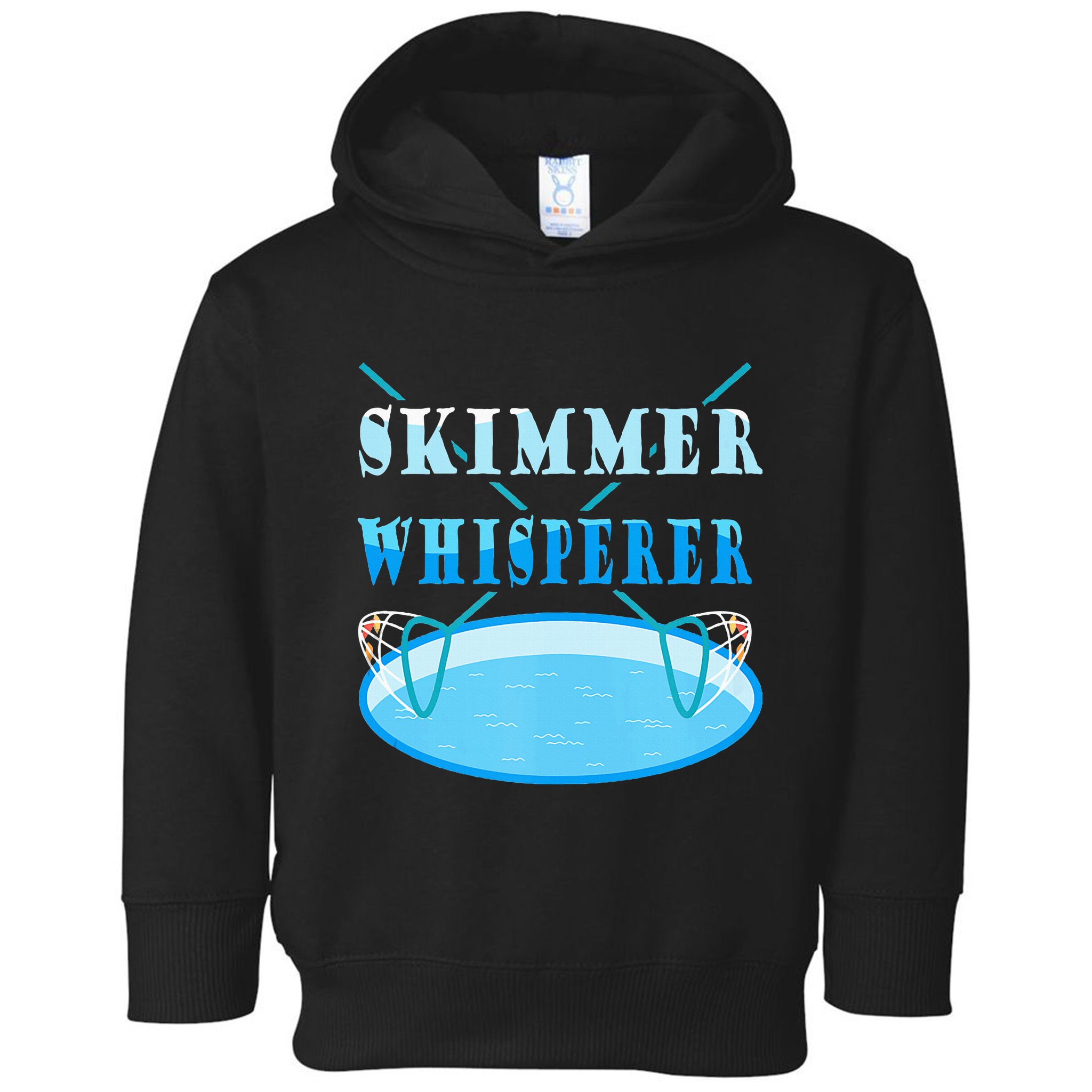 Cleaning The Pool Skimmer Whisperer Pool Guy Toddler Hoodie
