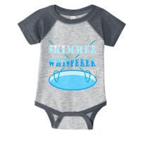 Cleaning The Pool Skimmer Whisperer Pool Guy Infant Baby Jersey Bodysuit