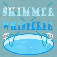 Cleaning The Pool Skimmer Whisperer Pool Guy Sueded Cloud Jersey T-Shirt