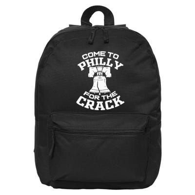 Come To P.H.I.L.L.Y For The Crack 16 in Basic Backpack