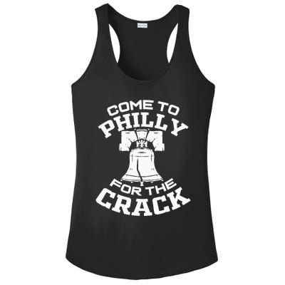 Come To P.H.I.L.L.Y For The Crack Ladies PosiCharge Competitor Racerback Tank