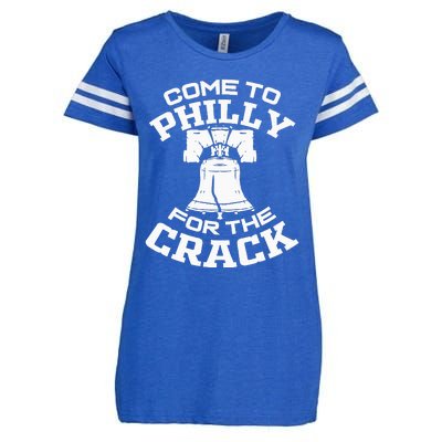 Come To P.H.I.L.L.Y For The Crack Enza Ladies Jersey Football T-Shirt