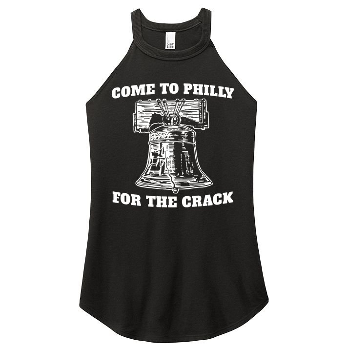 Come to Philly for the Crack Women's Perfect Tri Rocker Tank