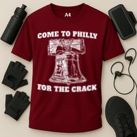 Come to Philly for the Crack Cooling Performance Crew T-Shirt