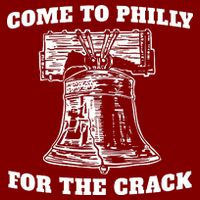 Come to Philly for the Crack Cooling Performance Crew T-Shirt