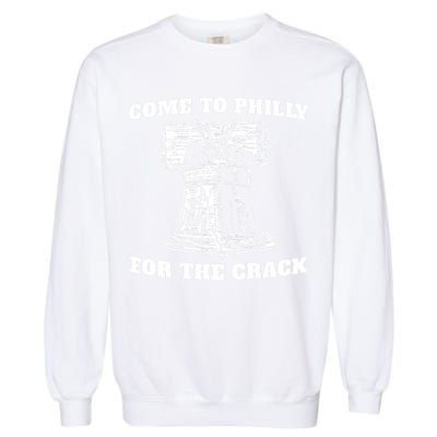 Come to Philly for the Crack Garment-Dyed Sweatshirt