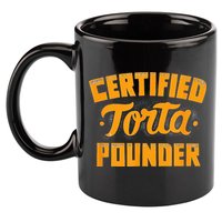 Certified Torta Pounder 11oz C Handle Ceramic Mug