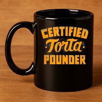 Certified Torta Pounder 11oz C Handle Ceramic Mug