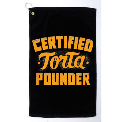 Certified Torta Pounder Golf Towel