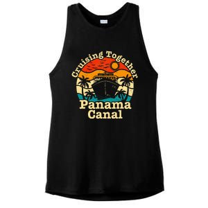 Cruising Together Panama Canal 2024 Ladies PosiCharge Tri-Blend Wicking Tank