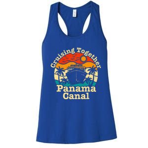 Cruising Together Panama Canal 2024 Women's Racerback Tank