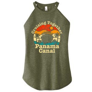 Cruising Together Panama Canal 2024 Women's Perfect Tri Rocker Tank