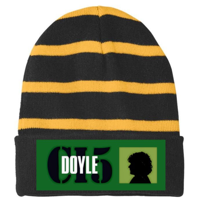 Ci5 The Professionals Doyle Striped Beanie with Solid Band