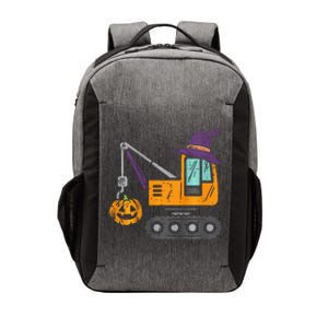 Crane Truck Pumpkin Baby Halloween Vector Backpack