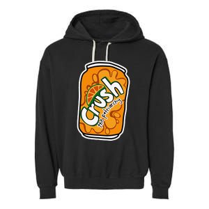 Crush The Patriarchy Cute Orange Can Support 's Rights Garment-Dyed Fleece Hoodie