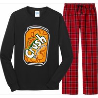 Crush The Patriarchy Cute Orange Can Support 's Rights Long Sleeve Pajama Set