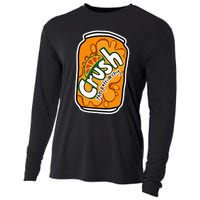 Crush The Patriarchy Cute Orange Can Support 's Rights Cooling Performance Long Sleeve Crew