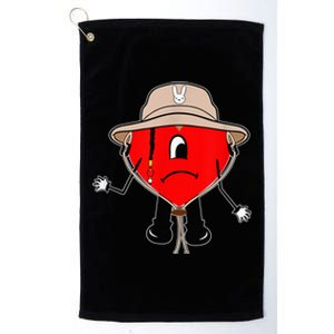 Corazon Triste Puerto Rican Titi Me Pregunto Conejo Malo Platinum Collection Golf Towel