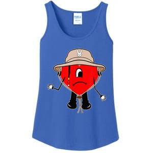 Corazon Triste Puerto Rican Titi Me Pregunto Conejo Malo Ladies Essential Tank